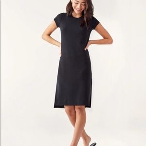 SPLENDID Black Ribbed Dress Size S